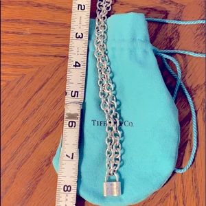 Tiffany & Co 1837 lock necklace